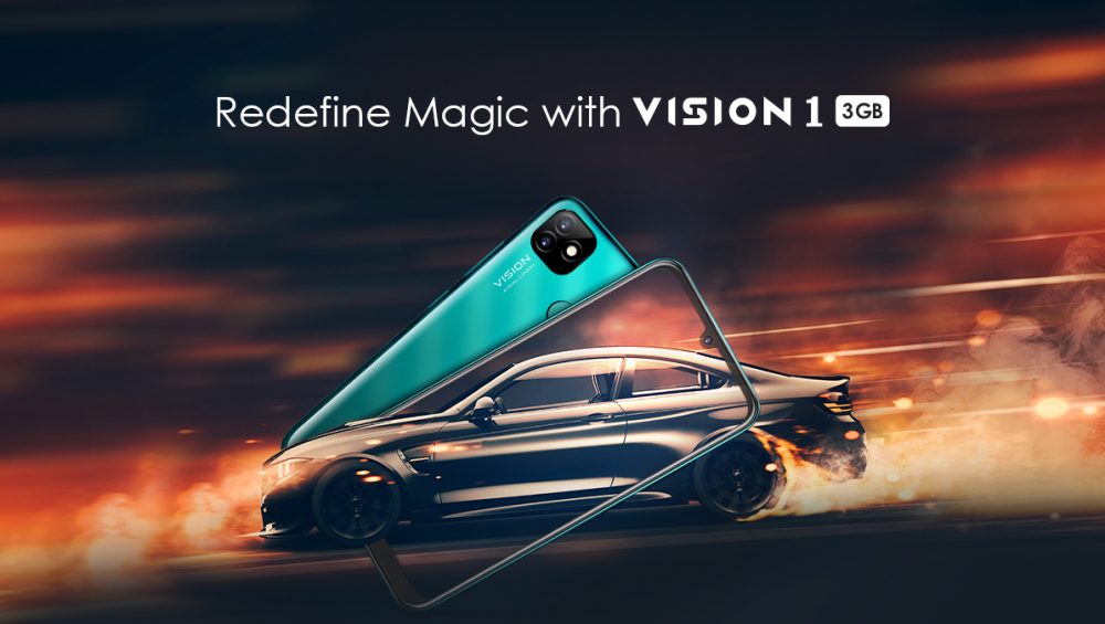 itel Vision 1: 3GB RAM, HD+ Waterdrop Display & Trendy Gradation Colour Options @6999/-